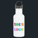 Custom Your Compan Logo Business Water Bottle<br><div class="desc">Water Bottles with Custom Company Logo Your Business Promotional Personalized Water Bottle Gift - Make Unique Your Own Design - Add Your Logo / Image / Text / more - Resize and move or remove and add elements / image with customization tool. Choose / add your favourite background / text...</div>