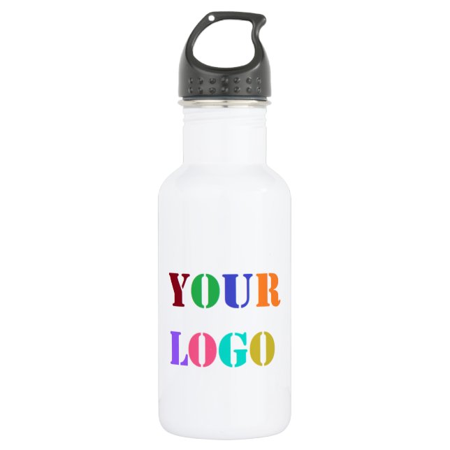 Custom Your Compan Logo Business Water Bottle (Front)