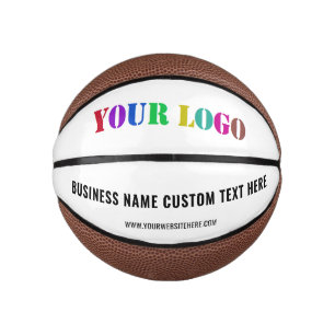Custom Your Company Logo and Text Basketball