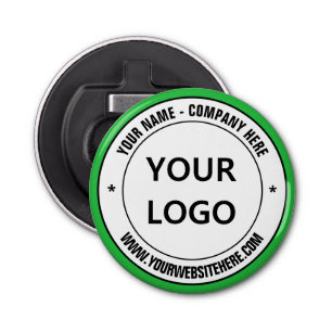 Custom Your Company Logo and Text Bottle Opener