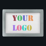 Custom Your Company Logo Business Belt Buckle Gift<br><div class="desc">Belt Buckle with Your Company Logo or Photo / Text Personalized Promotional Business Belt Buckles / Gift - Add Your Logo / Image - Resize and move elements with Customization tool. Choose / add your favourite background colours ! Please use your logo - image that does not infringe anyone's Copyright...</div>