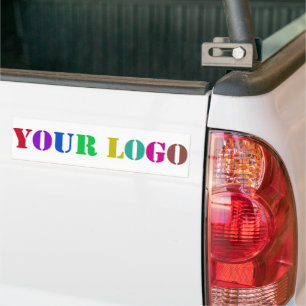 Custom Your Company Logo Business Bumper Sticker