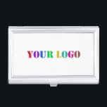 Custom Your Company Logo Business Card Case<br><div class="desc">Business Card Case with Custom Company Logo Your Business Promotional Personalized Business Card Cases Gift - Make Unique Your Own Design - Add Your Logo / Image / Text / more - Resize and move or remove and add elements / image with customization tool. Choose / add your favourite background...</div>