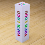 Custom Your Company Logo Business Gift Wine Box<br><div class="desc">Custom Colours Wine Box with Your Company Logo Business Promotional Personalized Gift Boxes - Make Unique Your Own Design - Add Your Logo / Image / Text / more - Resize and move or remove and add elements / image with Customization tool. Choose / add your favourite background / text...</div>