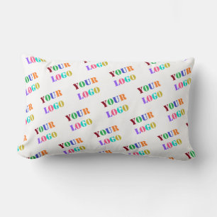 Custom Your Company Logo Business Lumbar Pillow