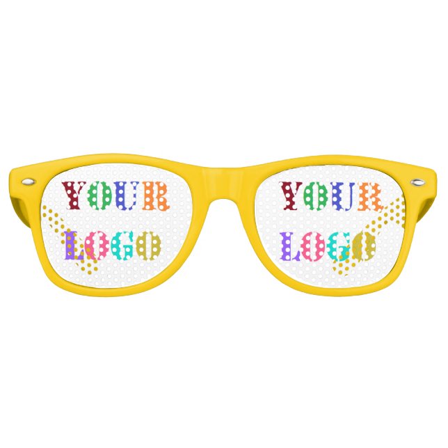 Custom Your Company Logo Business Party Sunglasses (Front)