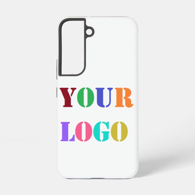 Custom Your Company Logo Business Personalized Samsung Galaxy S22 Case (Back)