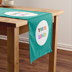 Custom Your Company Logo Business Table Runner