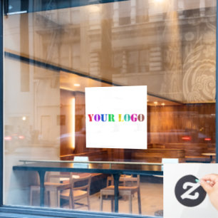 Custom Your Company Logo Business Window Cling