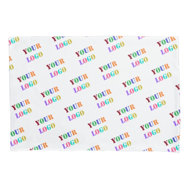 Custom Your Company Logo or Photo Pillow Case (Front)