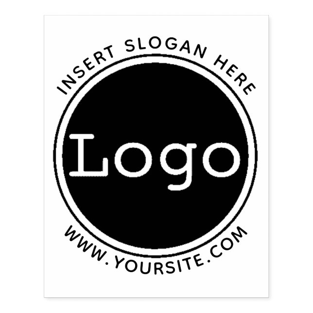 Custom Your Company Logo  Rubber Stamp (Imprint)