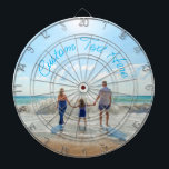 Custom Your Favourite Photo and Text Dart Board<br><div class="desc">Custom Photo and Text Dart Board - Unique Your Own Design -  Personalized Family / Friends or Personal Dartboards Gift - Add Your Text and Photo - Resize and move elements with customization tool !</div>