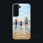 Custom Your Favourite Photo and Text Name Gift Samsung Galaxy Case<br><div class="desc">Custom Photo and Text iPhone Cases / or Samsung Galaxy Cases - Unique Your Own Design - Personalized Family / Friends or Personal Gift - Add Your Text and Photo - Resize and move elements with Customization tool ! Choose font / size / colour ! Good Luck - Be Happy...</div>