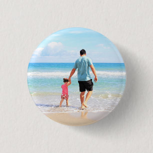 Custom Your Favourite Photo Button Gift Gift