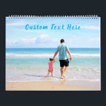 Custom Your Favourite Photo Calendar with Text<br><div class="desc">Calendar with Custom Photo and Text - Unique Your Own Design - Personalized Father / Child / Parents / Family / Friends or Personal Calendars / Gift - Add Your Text and Photos - Resize and move or remove and add elements / text with Customization tool. Choose font / size...</div>