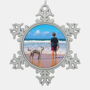 Custom Your Favourite Photo Christmas Ornament