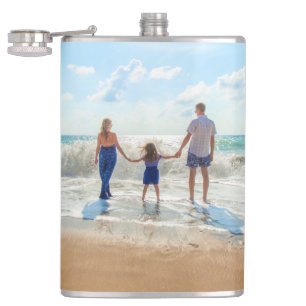 Custom Your Favourite Photo Flask Personalized
