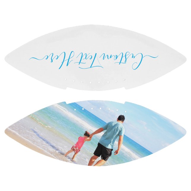 Custom Your Favourite Photo Football with Text (Panels)