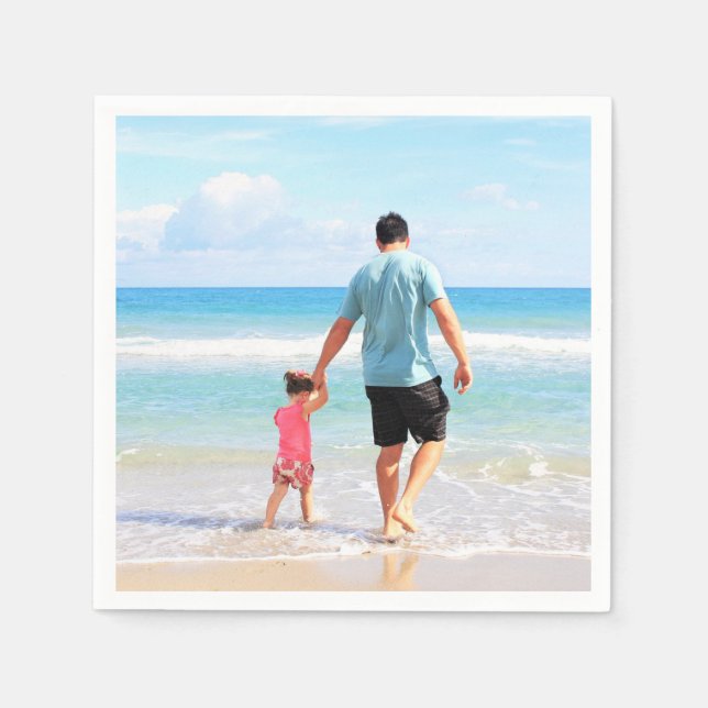 Custom Your Favourite Photo Napkins (Front)