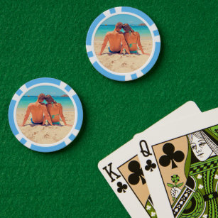 Custom Your Favourite Photo Poker Chips Gift