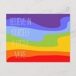 Custom your funny saying or wisdom postcard