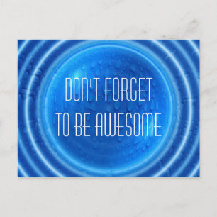 Custom your funny saying or wisdom postcard