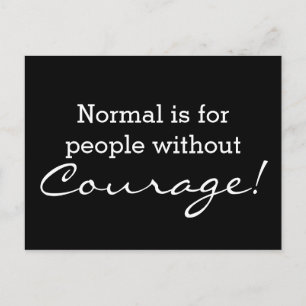 Custom your funny saying or wisdom postcard