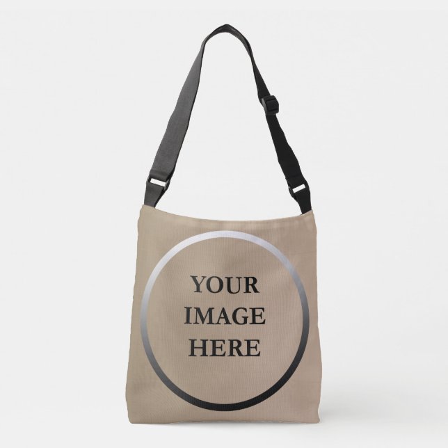 Custom Your Image Here Crossbody Bag (Front)