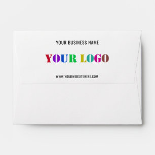 Custom Your Logo and Text Business Envelope