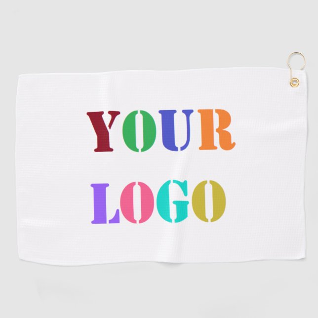Custom Your Logo Business Promotional Golf Towel (Horizontal)
