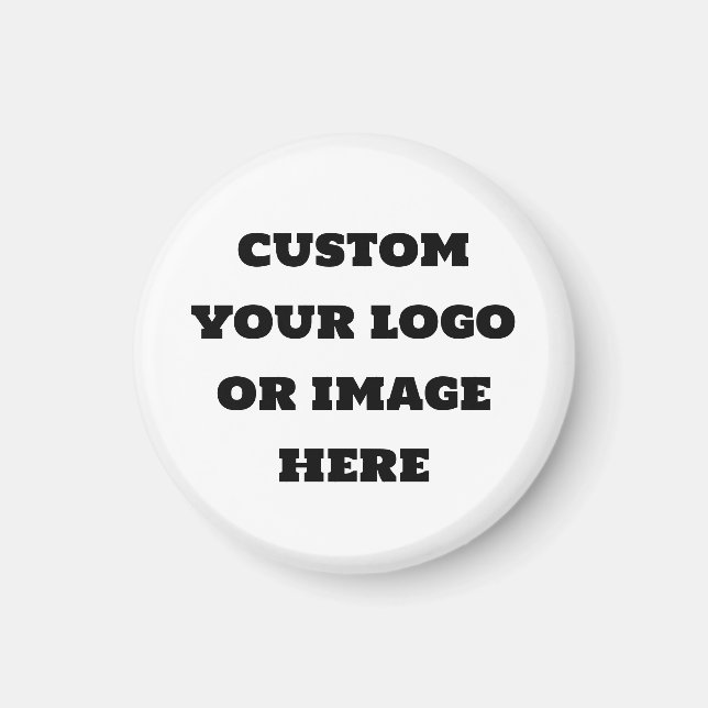 Custom your logo or image  magnet (Front)