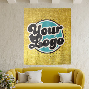 Custom Your Logo or Image Tapestry