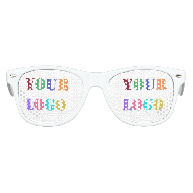 Custom Your Logo or Photo Party Sunglasses (Front)