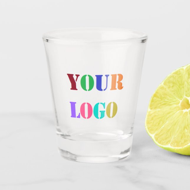 Custom Your Logo or Photo Shot Glass Promotional (Front)