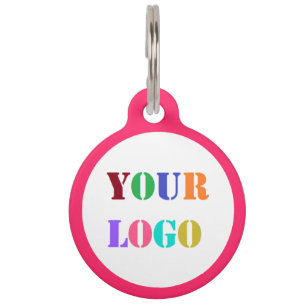 Custom Your Logo Photo or QR Code Pet ID Tag