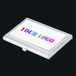 Custom Your Logo Promotional Business Card Case<br><div class="desc">Custom Colours - Personalized Business Card Cases with Your Company Logo or Photo / QR Code or Text Promotional Business Card case Gift - Add Your Logo / Image - or QR Code - Photo / or Text / Information - Resize and move elements with Customization tool. Choose / add...</div>