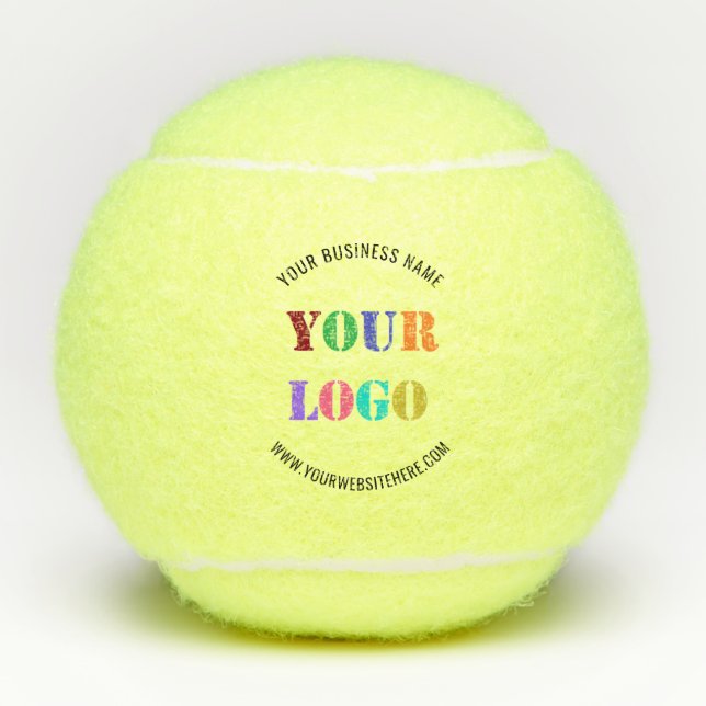 Custom Your Logo Promotional Business Tennis Balls (Front)