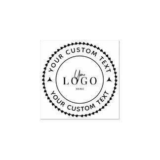  Custom Your Logo Rubber Stamp