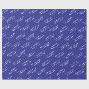 CUSTOM YOUR LOGO STYLISH MODERN ELEGANT CLASSIC WRAPPING PAPER
