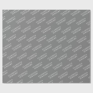 CUSTOM YOUR LOGO STYLISH MODERN ELEGANT CLASSIC WRAPPING PAPER