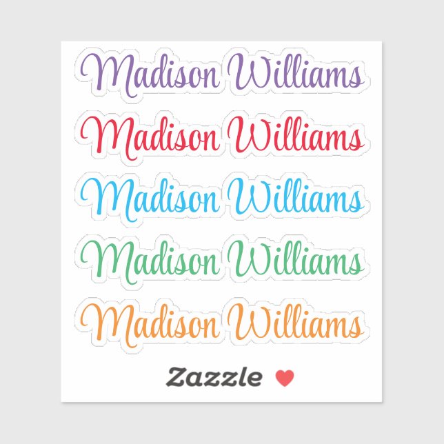 Custom your name (Sheet)