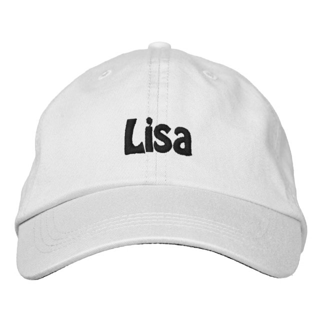 Custom your name embroidered hat (Front)