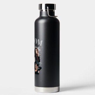 custom your own bootleg 90s rap tee photo here water bottle