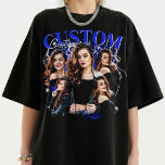 CUSTOM YOUR Own Bootleg Idea Here, bootleg T-Shirt<br><div class="desc">CUSTOM YOUR Own Bootleg Idea Here,  Custom a Bootleg Tee,  Insert Your Design,  Personalized,  Customized Shirt,  Change Your Design Here Shirt
Add your pictures or your picture cat or any whatever you want to put on your shirt 

also,  you can contact me if you need any help!!</div>