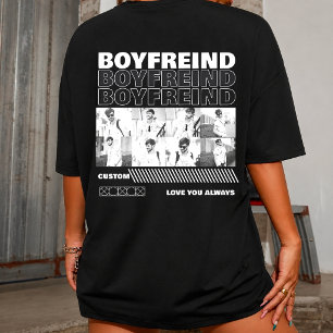 Custom Your Own Bootleg shirt-Boyfreind 90's Style T-Shirt