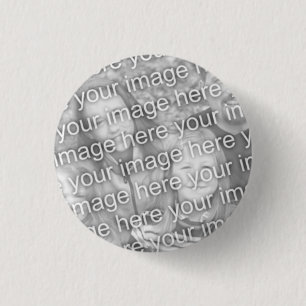 Custom Your Photo 1 1/4 inch Button Template