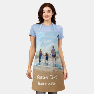 Custom Your Photo and Text Apron Personalized
