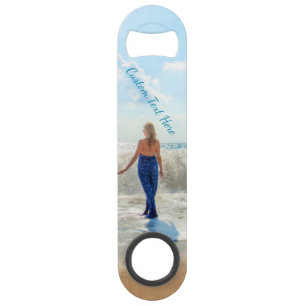 Custom Your Photo and Text Bottle Opener Bar Key