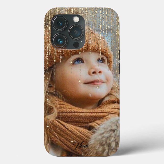 Custom Your Photo and Text Case-Mate iPhone Case (Back)
