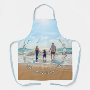 Custom Your Photo Apron and Text Personalized Gift